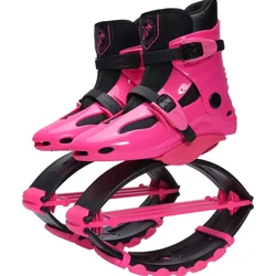 TFAN JUMP Kangaroo Jump Shoes Workout Jumpers Gen 1 Series  Black/Pink