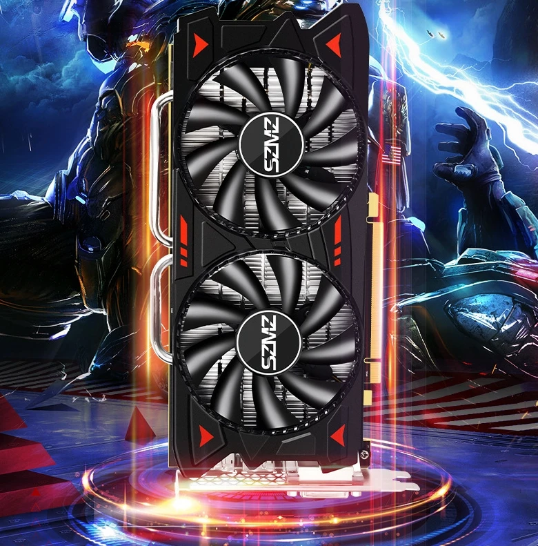 

2025 Graphics Cards Radeon RX580 8G High Resolution Display Independent Graphics Card Dual Fan Desktop Gaming Graphics Card