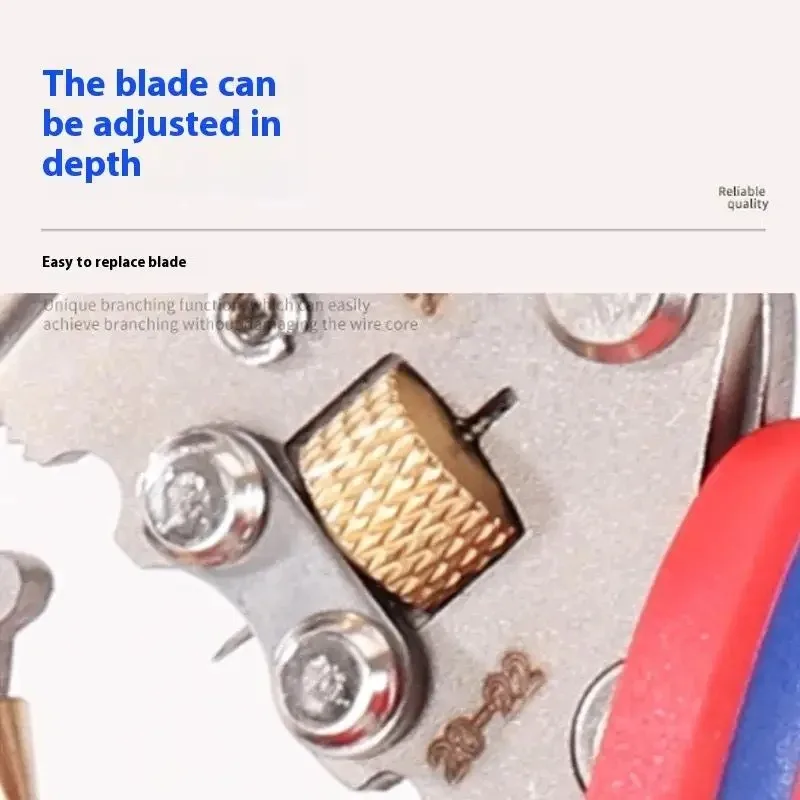 9-in-1 Foldable Wire Stripper Multitool Electrician Pliers with Electricity Measurement Function Cable Cutting And Crimping Tool