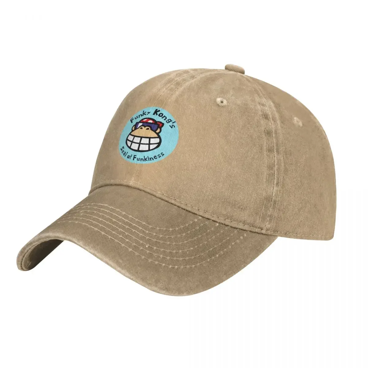 Funky Kong's Seal of Mischief Cowboy Hat |-F-| boonie hats Golf Wear Cap Woman Men'S