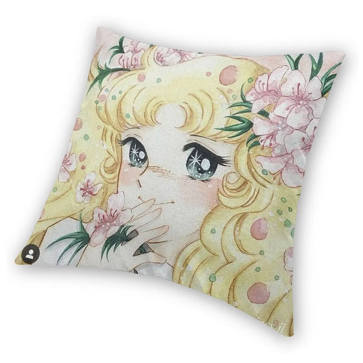

Candy Candy Anime Manga Girl Comics Square Pillowcase Polyester Pillow Cover Cushion Decor Comfort Throw Pillow For Home Bedroom