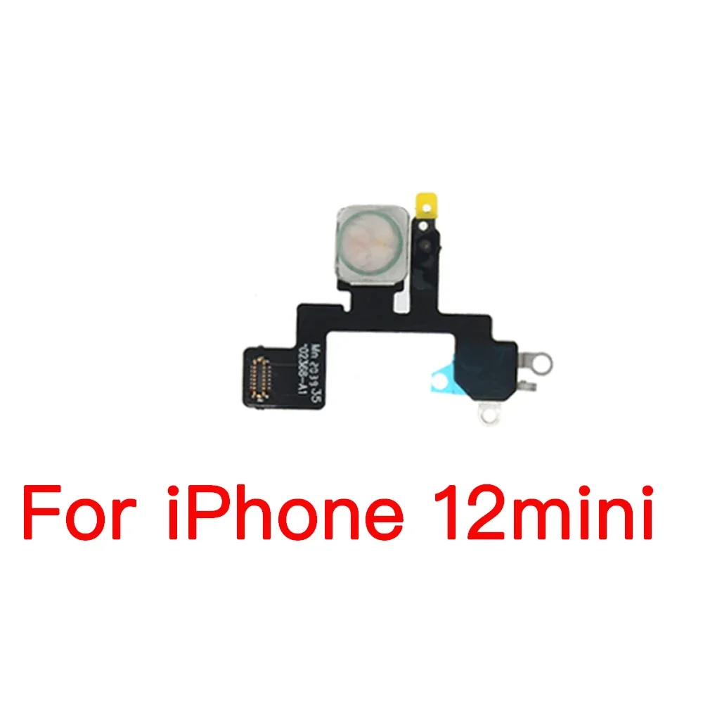 Blitzlichtsensor-Flex kabel für iPhone 12 Mini Pro Max LED-Taschenlampe mit Mikrofon reparatur ersatz *