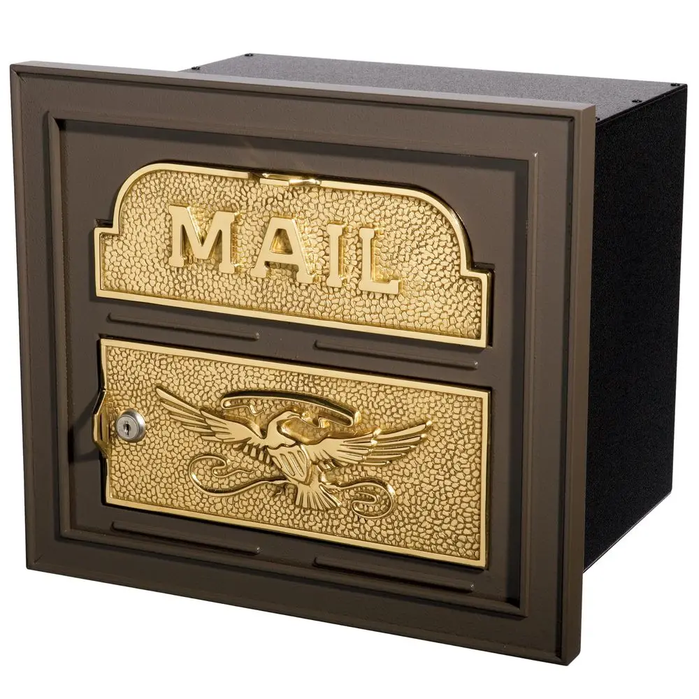 Classic Faceplate Series Bronze with Polished Brass