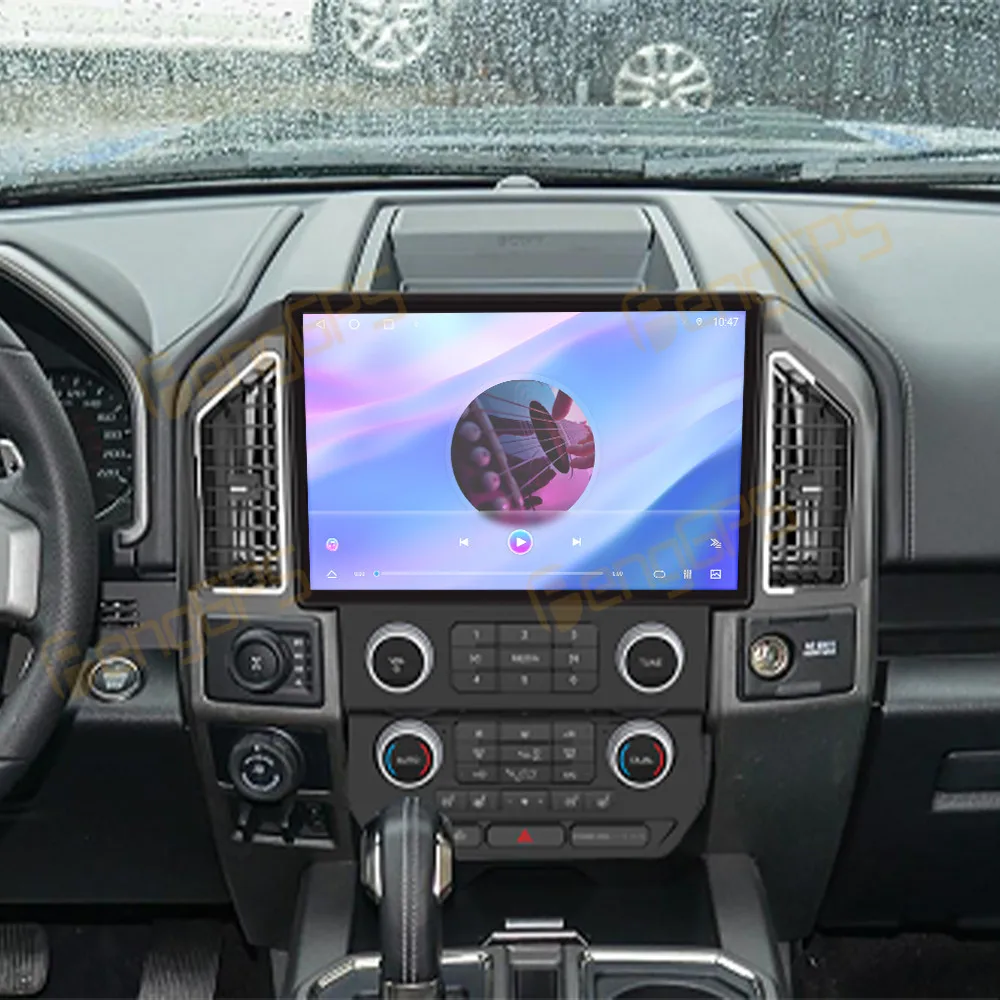 Vertical Style For Ford F150 2015-2021 Car Radio Android Automotive Multimedia Carplay Auto Bluetooth 4G WIFI DSP GPS Navigation