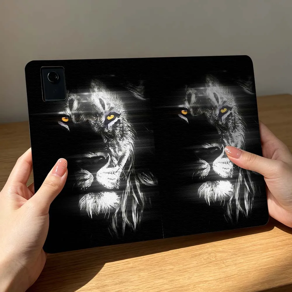 Cool Lion Pattern Fashion For Xiaomi Poco Redmi Pad 8 2 4 5 6 6S 7 7S SE Pro 14 11 11.2 12.1 12.5 Inch Tablet Case