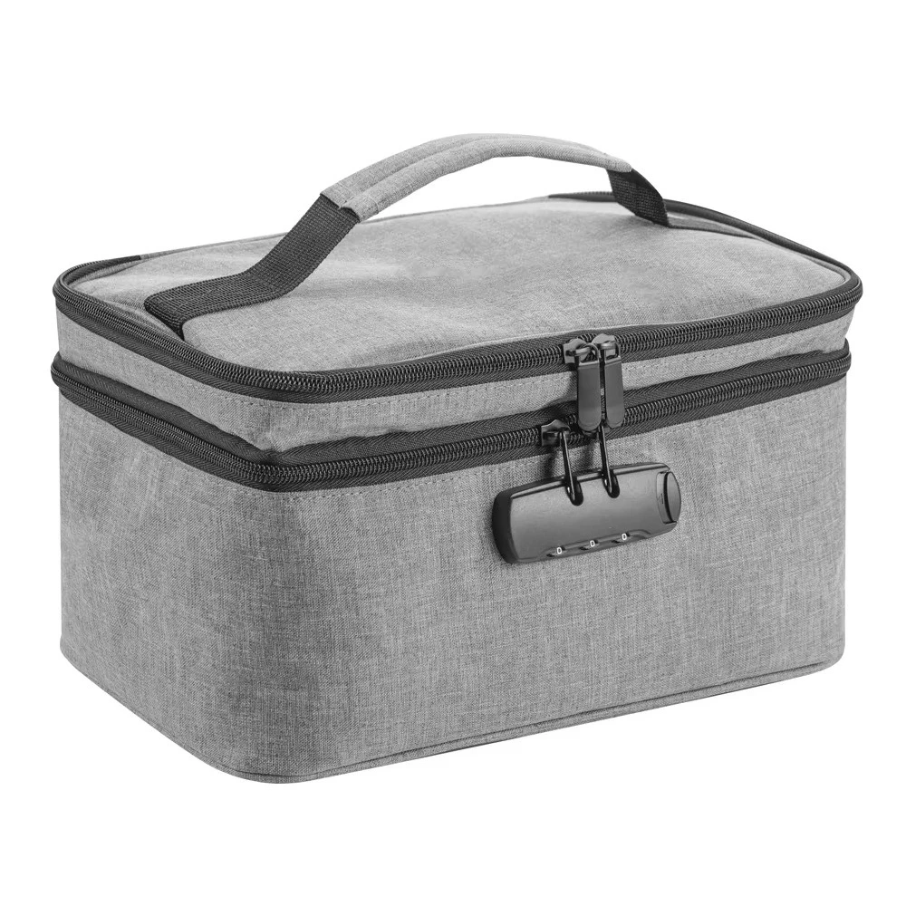 M Portable Medical First Aid Kit Bag Multi-layer Organizer With Lock