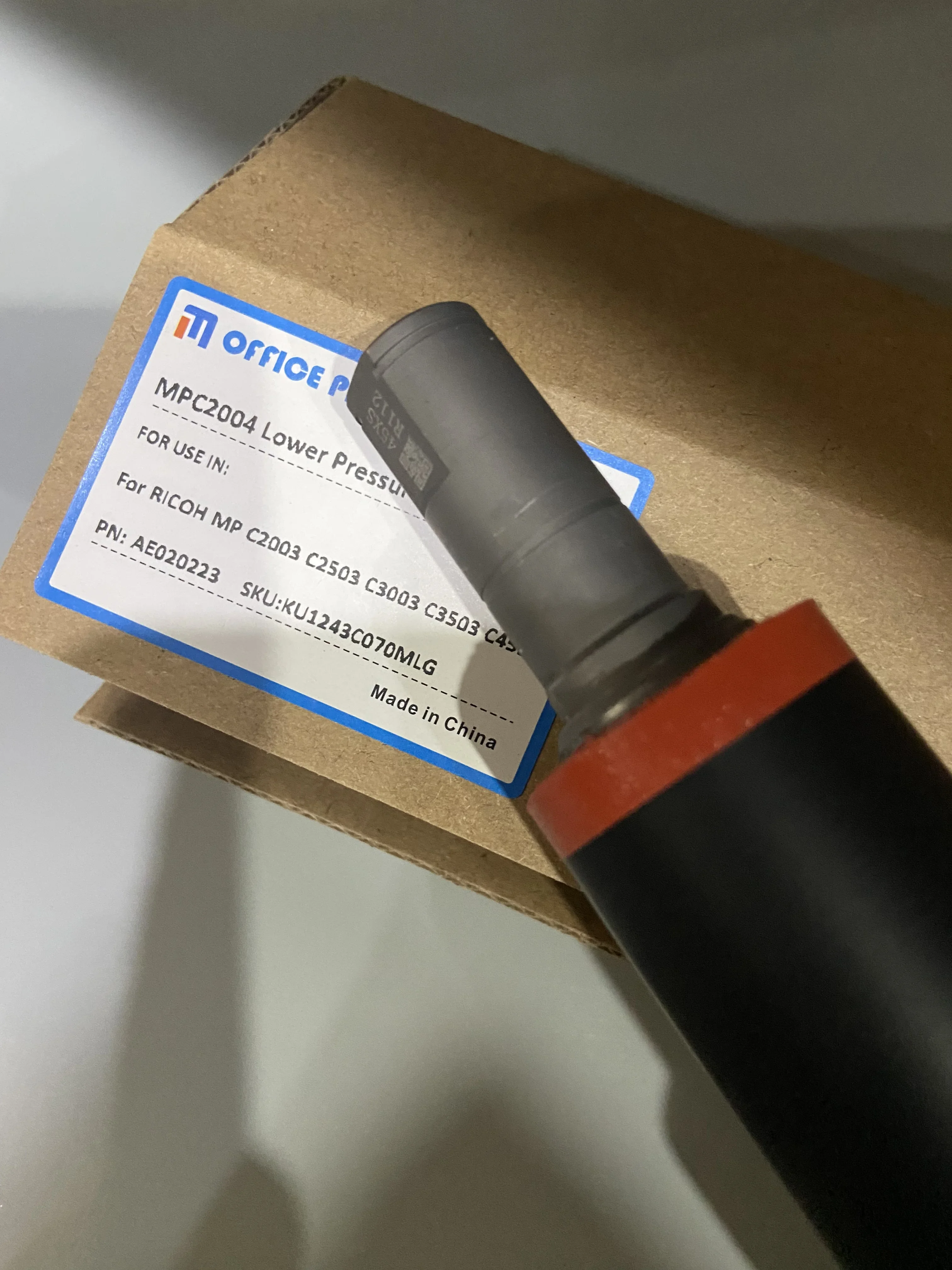 MP C2004 Fuser Lower Pressure Roller is for  Ricoh MPC6004 MPC2504 MPC3004 MPC3504 MPC4504 MPC5504 MPC2004