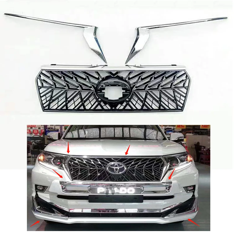 

Hot Sale ABS Plastic Diamond Grille for 2018-2022 Prado New Condition Manufactured with Quality Standards