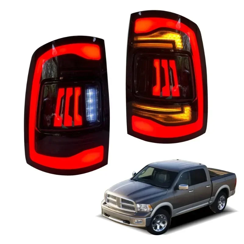 Se adapta a la selección de luz trasera LED para Dodge Ram 1500, lámpara de freno de parada, piezas de automóvil Ram 2500 2009-2018, accesorios para coche