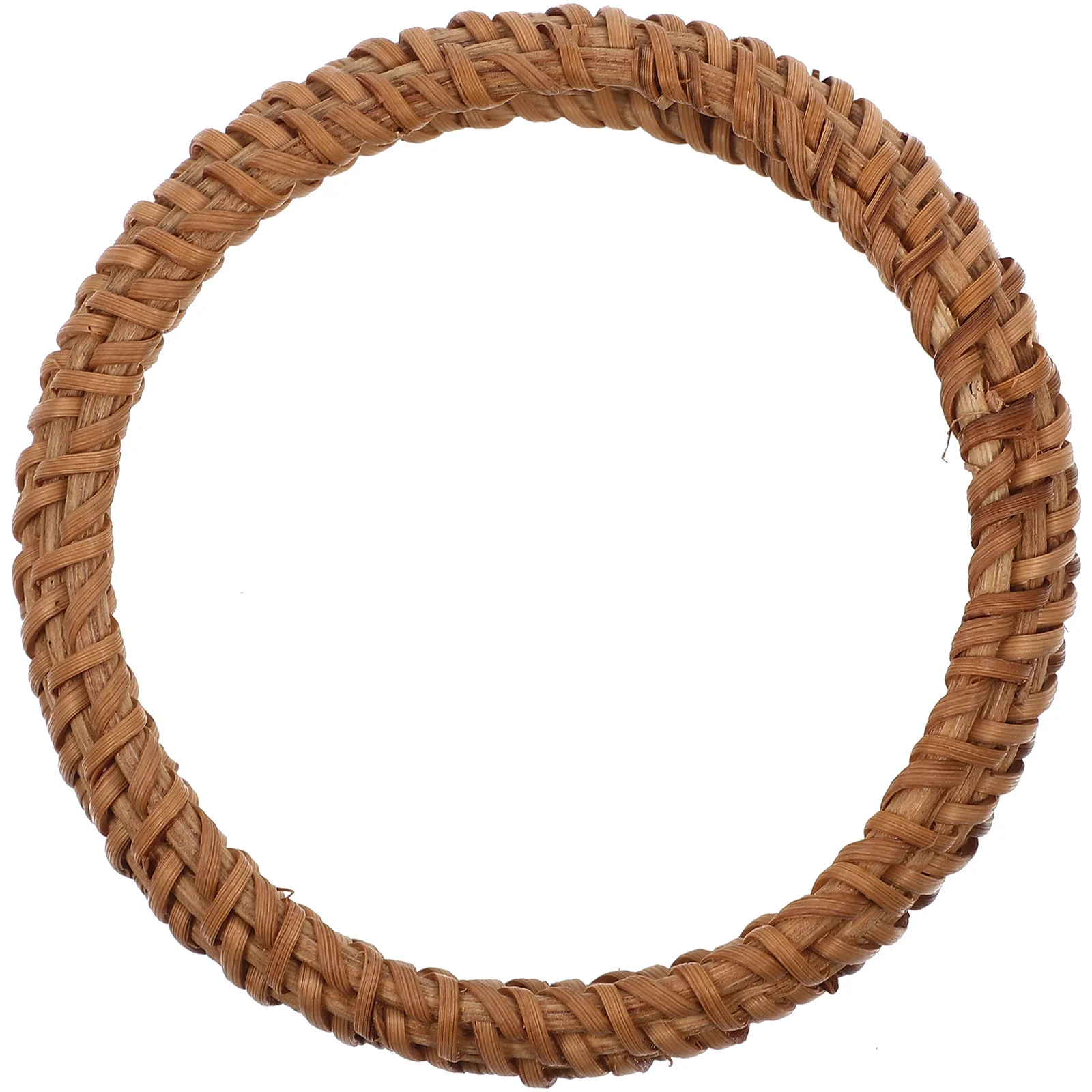 

Rattan Woven Bangle Chunky Bohemia Bracelet Wrist Jewelry Summer Fashion Accessory for Women Rattan Bangle