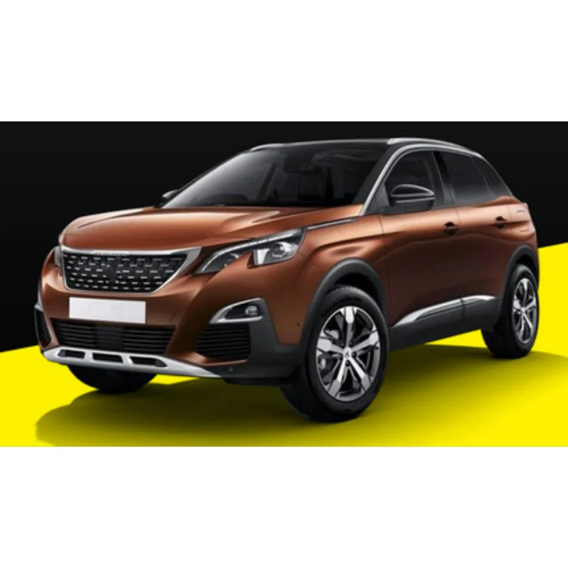 Dla Peugeot 3008 GT 2017, 2018, 2019, 2020 ABS przedni zderzak antypoślizgowa osłona zderzaka stylizacja samochodu