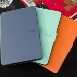Ultra Slim Smart Fabric Case For All New Kindle Paperwhtie 1/2/3 (2012/2013/2015 Released) Magnetic Case Automatic Sleep