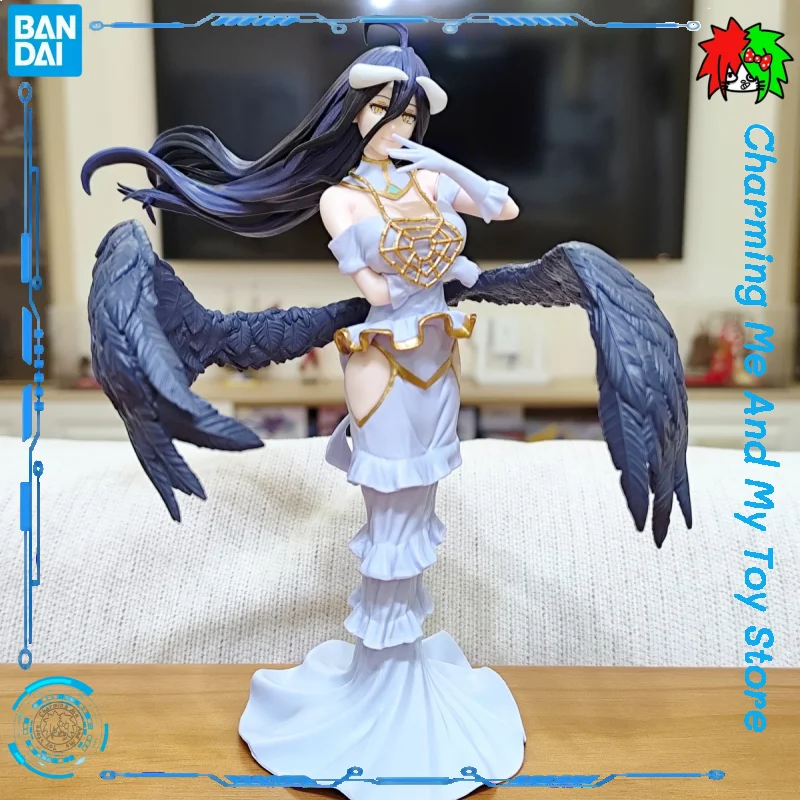 ฟิกเกอร์อนิเมะแท้จาก Bandai Banpresto รุ่น Overlord ตัวละคร Ainz Ooal Gown และ Albedo ของสะสม ของขวัญคริสต์มาส มีสินค้าพร้อมส่ง