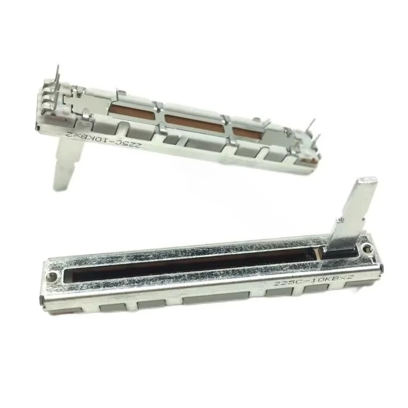 1pcs，Straight slip potentiometer，10KB×2，6Pin，DCV1020，DDJ-RR XDJ-RR DDJ-1000 1000SRT，Mixing console volume putter