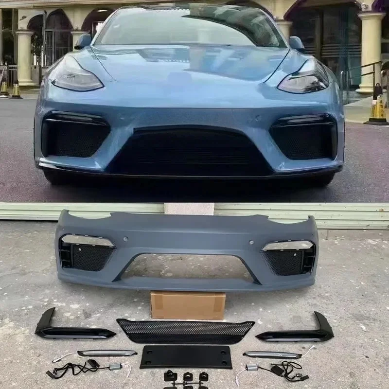 Upgrade Carbon Fiber GT4 Style PP Front Bumper Car Body Kit Mods
