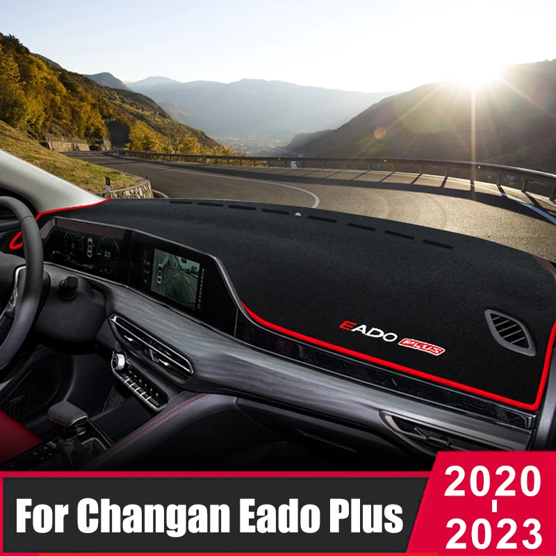 For Changan Eado Plus 2020 2021 2022 2023 Car Dashboard Cover Sun Shade Avoid Light Mat Pad Instrument Panel Carpets Accessories