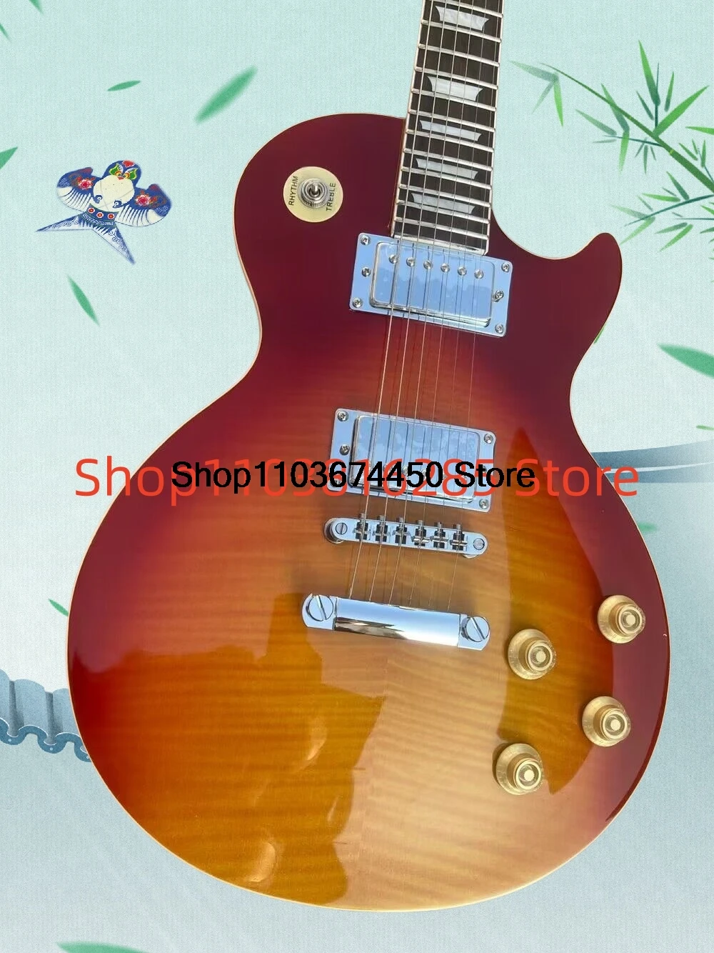 25-35 يومًا Delivey) جيتار كهربائي SG، جسم الماهوجني، لوح فريتس من خشب الورد، 007 #1
