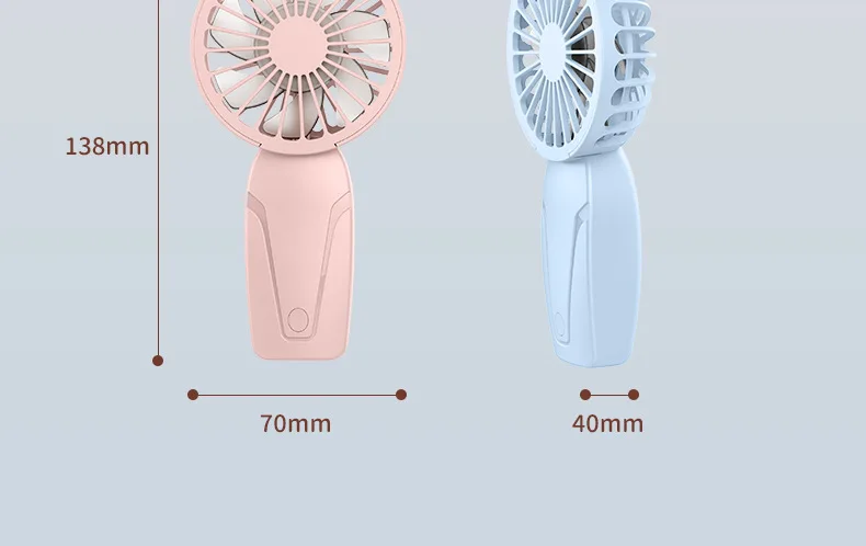 Portable Mini Pocket Fan Usb Rechargeable Handheld Cooling Device_voghion.com