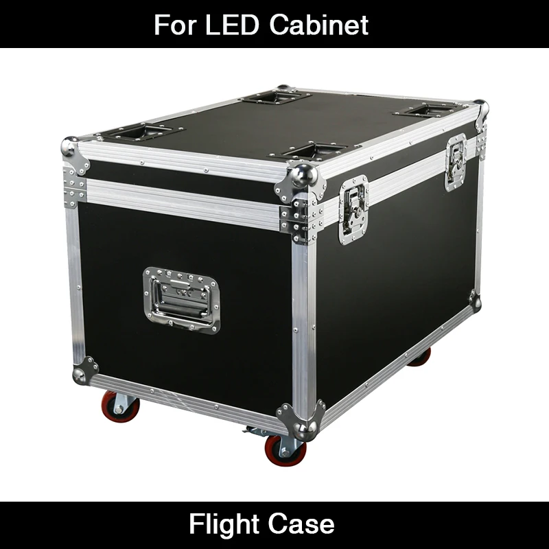 

Die casting aluminum Rental LED display cabinet Flight Case