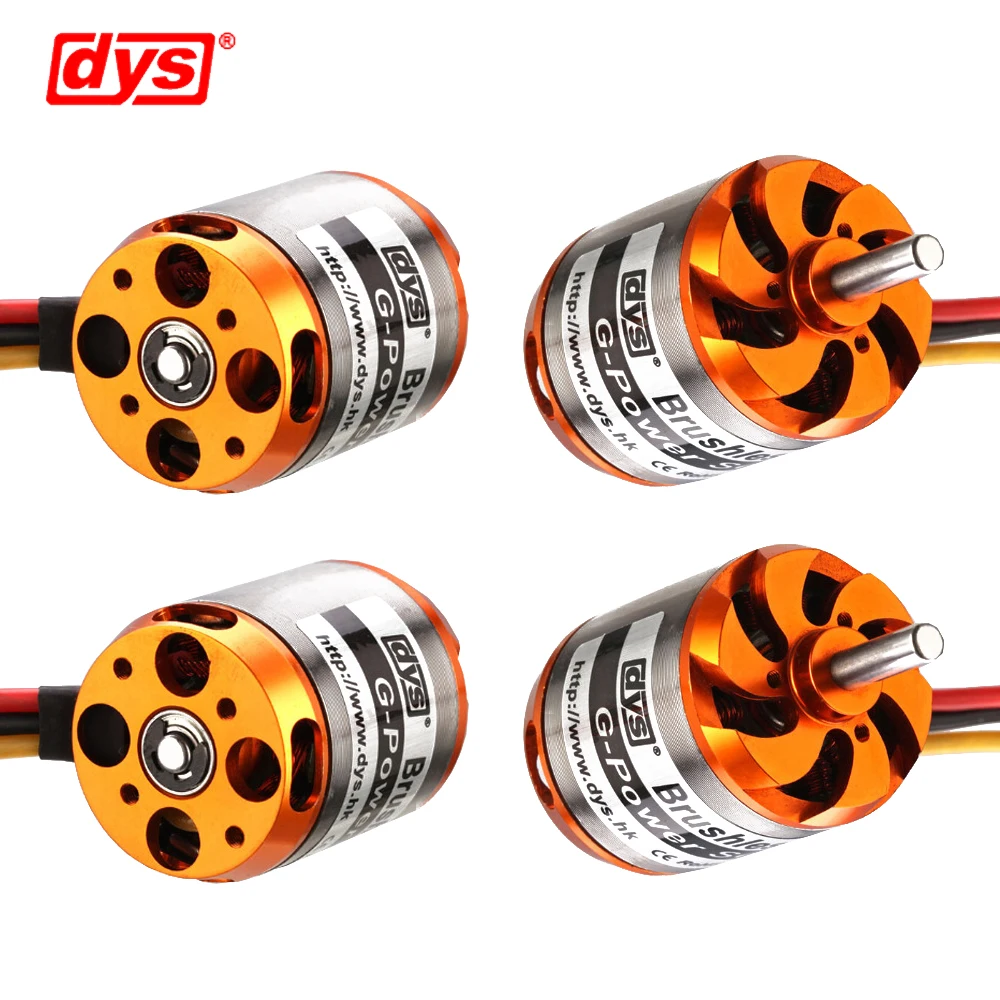 DYS D3548 790KV 900KV 1100KV 3-5S 5mm wał bezszczotkowy silnik do multicopterów Multirotor dron FPV Quadcopter Model RC