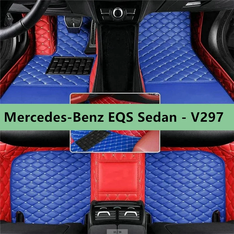 

Car Floor Mats For Mercedes-Benz EQS Sedan - V297 2022 2023 Cusrom Car Floor Mats for Men Women Car Accessories