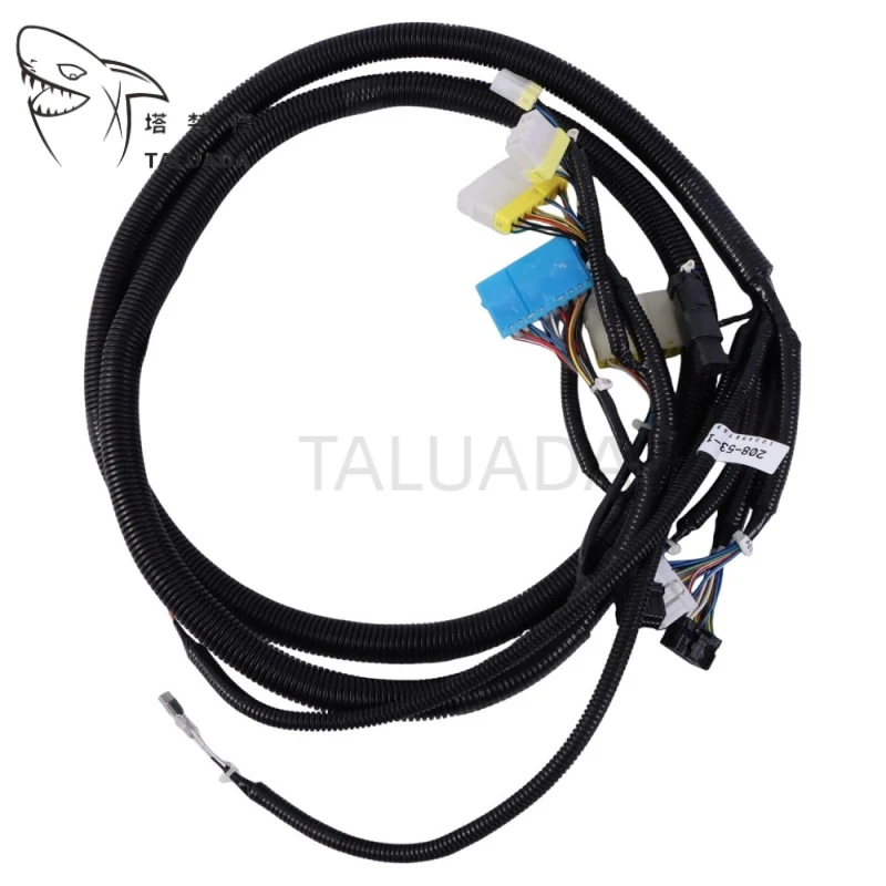 208-53-12920 Monitor Wiring Harness For PC200-7 PC210-7 PC220-7 PC350-7 TOSD-28-039 Monitor Cable