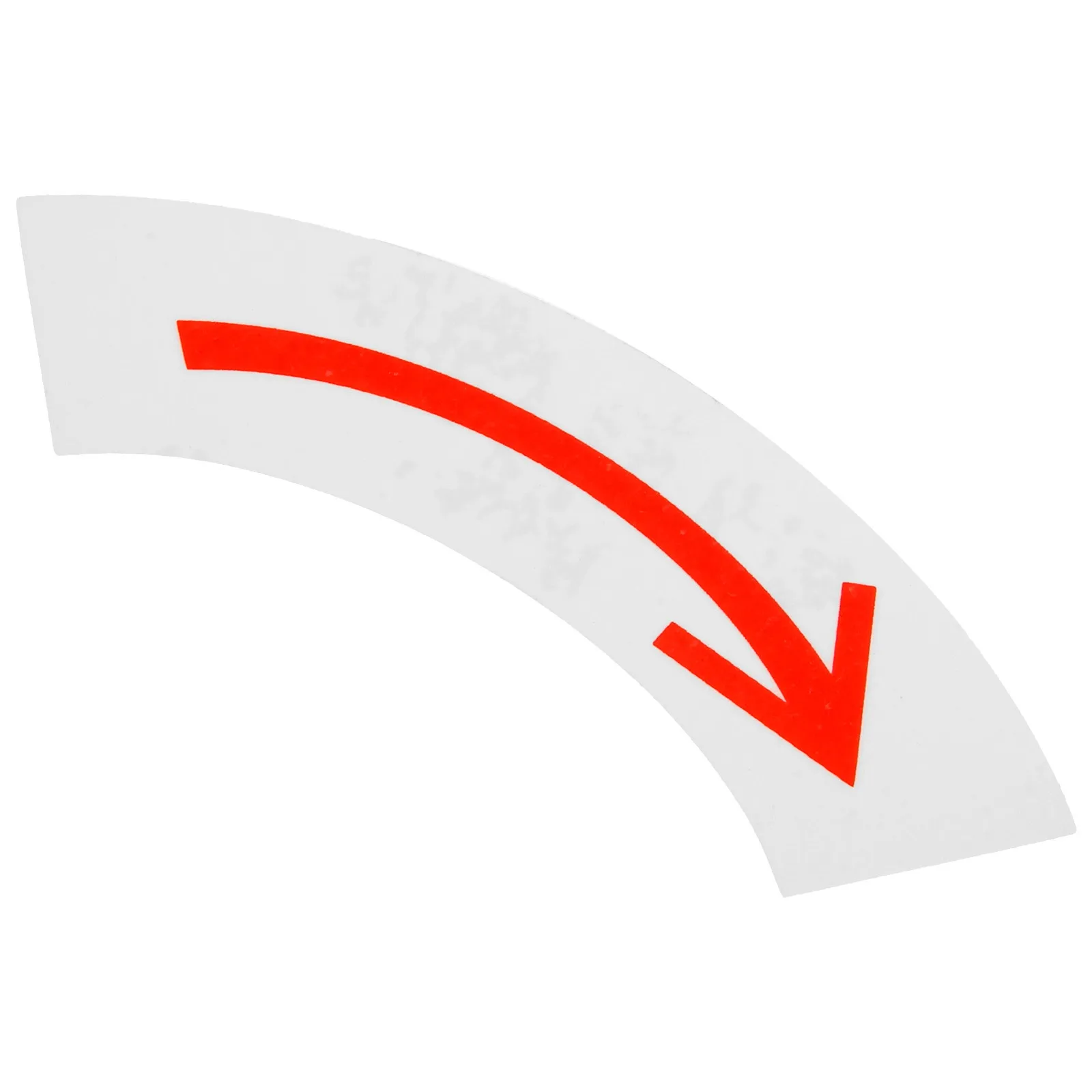 Safe Secure Arrow Direction Sticker Easy Apply Equipment Indicating Decal Useful Practical Warning Prompt Stickers