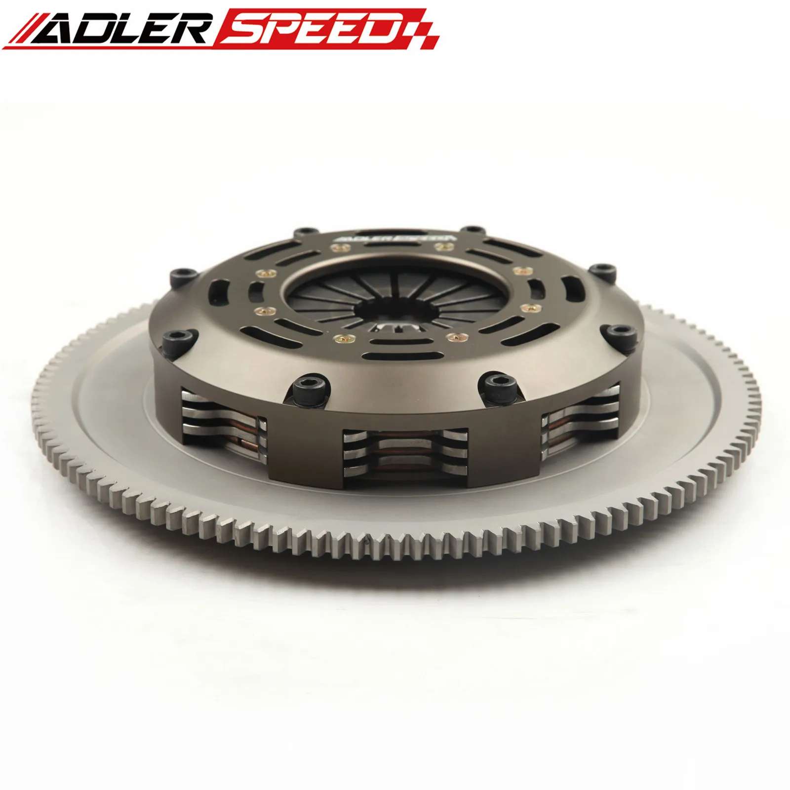 ADLERSPEED RACING CLUTCH TRIPLE DISC FOR 2004 - 2015 Subaru Impreza WRX STi (2.5L DOHC Turbo EJ257; 6 Speed)