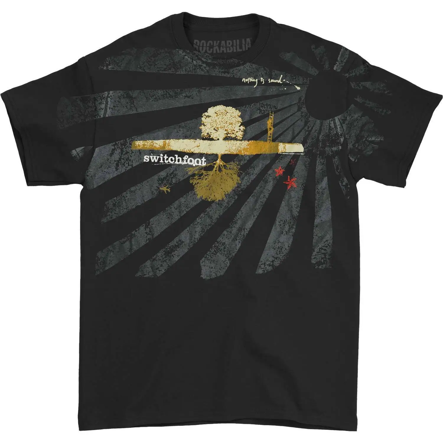 Men's Switchfoot T shirt Small Black