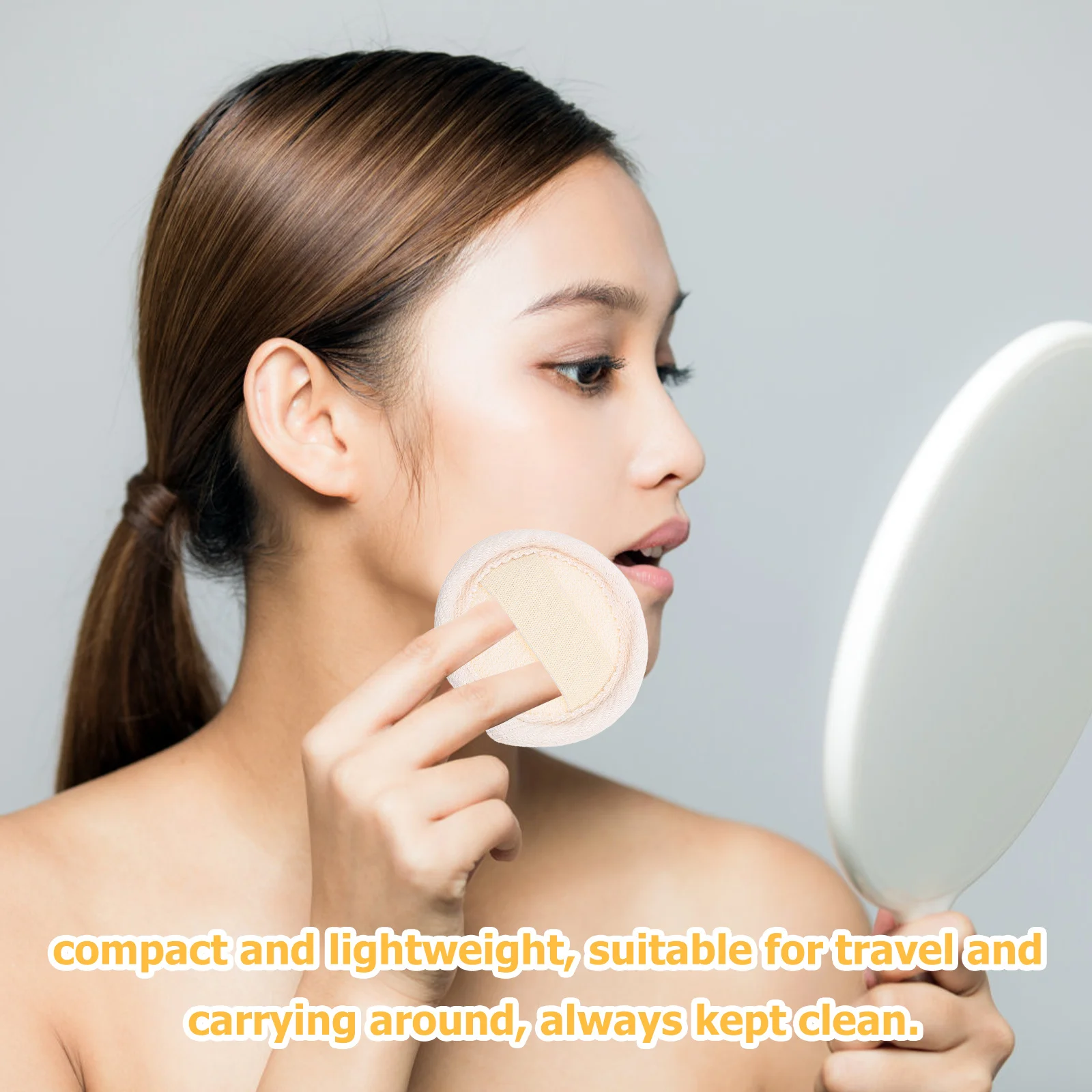 Tampons de nettoyage du visage en luffa naturel, 4 pièces, exfoliants, démaquillant, soins de la peau, exfoliant