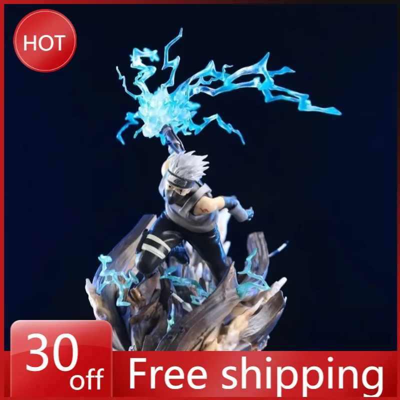 

27cm New NARUTO Anime Figure Hatake Kakashi Perimeter Collect Model Statue Desktop Decoration Ornaments Kids Birthday Gifts Toys