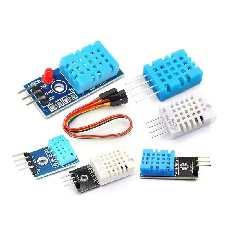 DHT11 DHT12 DHT22 AM2302 AM2320 Digital Temperature Humidity Sensor Module 4Pin Low Power High Precision For Arduino ESP32