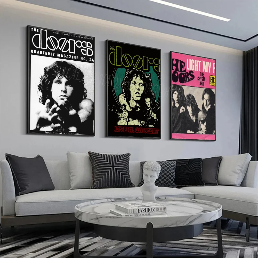 1pc The Doors Jim Morrison Poster Poster Art Print Bar Living Room Furniture Decor