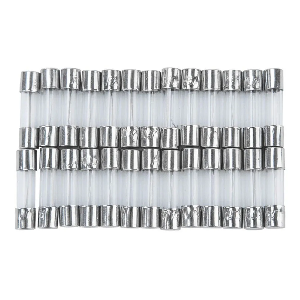 300 Stück Schnellwirkende Glassicherungen Sortiment-Set 5x20mm 250V 0,1 0,2 0,25 0,5 1 1,5 2 3 4 5 8 10 12 15 20A im Kunststoffkasten – Detail 5