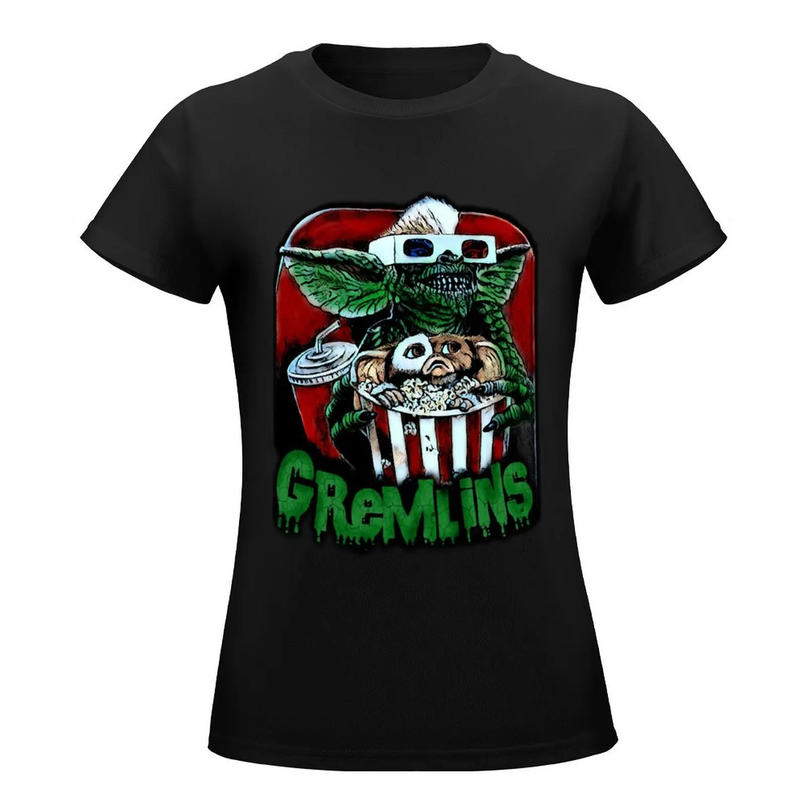 Gremlins Classic T-Shirt summer clothes kawaii clothes animal print shirt for girls customizeds t shirts for Women loose fit