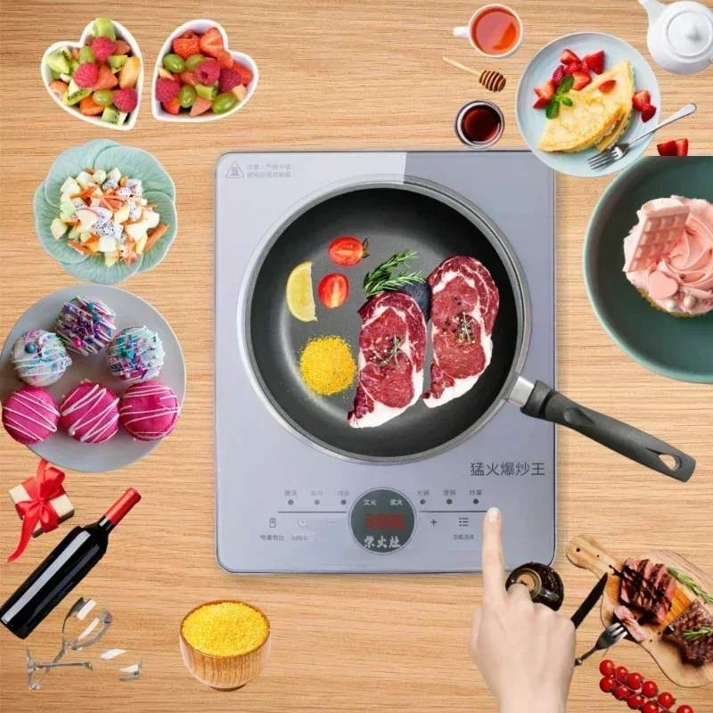 [نموذج جديد] طباخ التعريفي للاستخدام المنزلي عالي الطاقة 3500 وات توفير الطاقة King Fierce Fire King Stir Fry شاشة تعمل باللمس