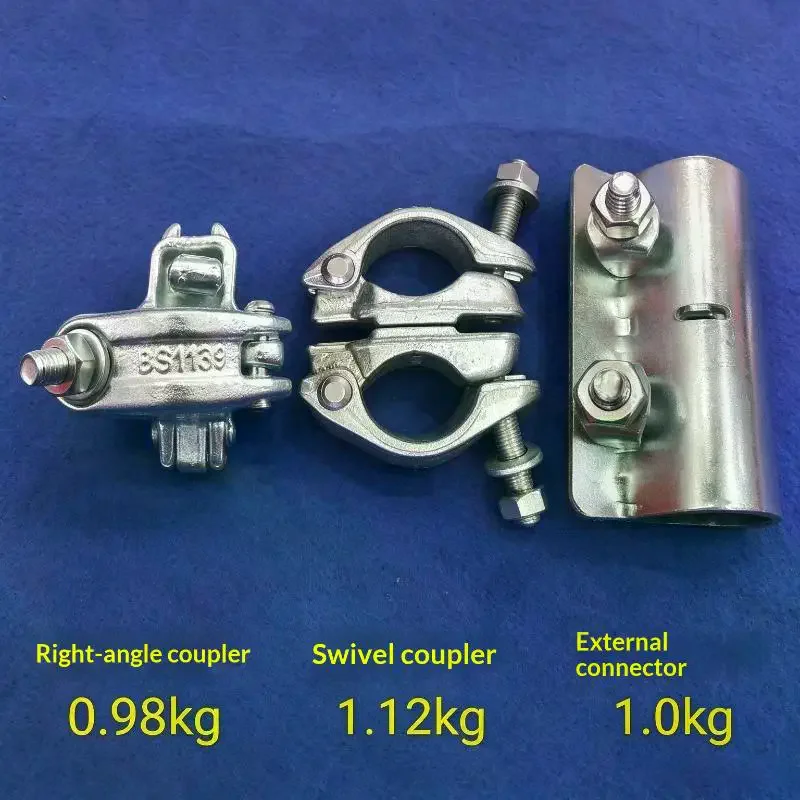Japanese Style Heavy Duty Scaffold Clamps Forging Pressed Anti Corrosion for Highway Bridge Maintenance Projects
