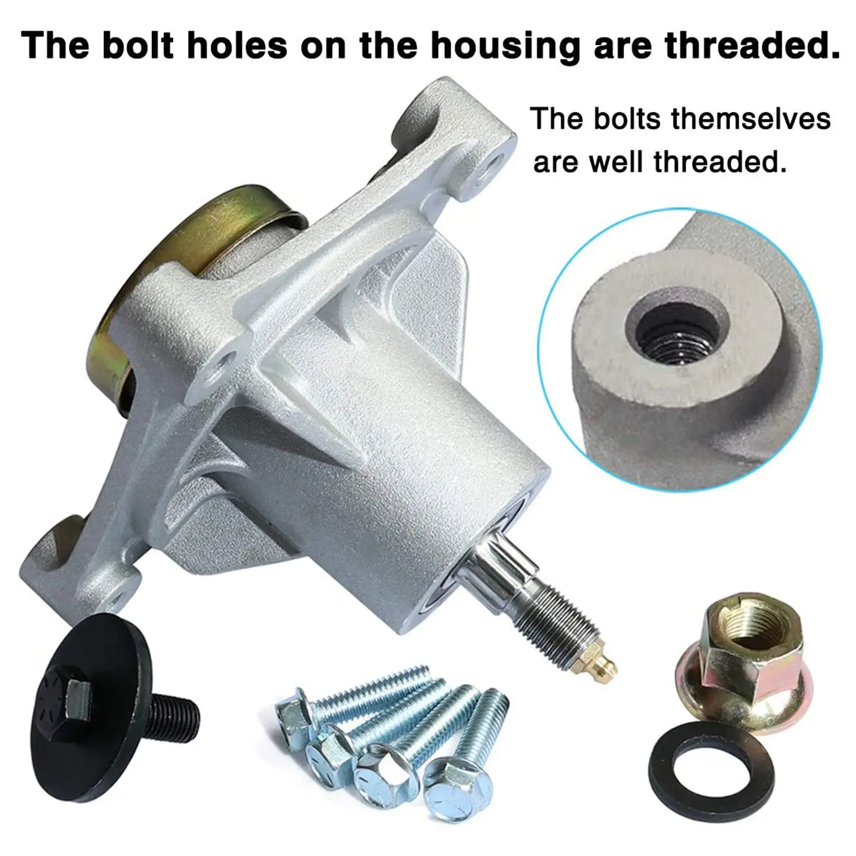 Super Sale Mower Spindle Assembly for AYP 174356 174358 Husqvarna 532174356 587125201 532174358 Z246 GTH2548 AYP 48 inch Decks