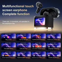 Xiaomi BD2 Wireless Bluetooth Earphones Digital Display Intelligent Touch TWS Waterproof Sports Noise Reduction Earphones