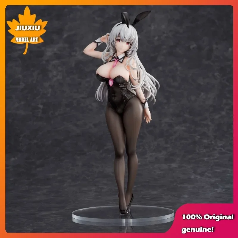 

UC белая haired sexy bunny girl 100% оригинальная Подлинная 29 см ПВХ экшн-модель детской игрушки фигурка коллекционная кукла подарок