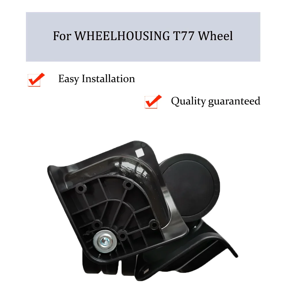 

For WHEELHOUSING T77 Nylon Luggage Wheel Trolley Case Wheel Pulley Sliding Casters Universal Wheel Repair Slient Wear-resistant