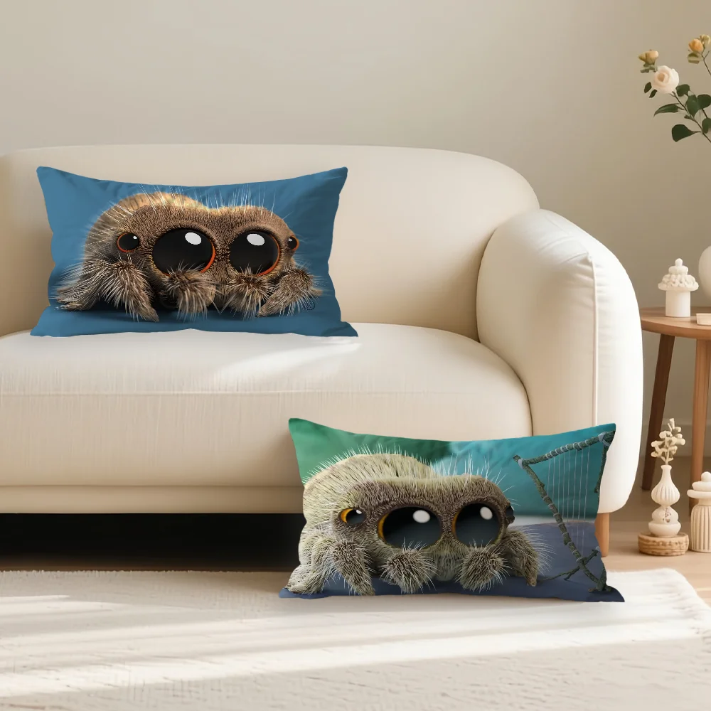 Cartoon Cute Lucas the Spider Pillow Case  Cover Suitable For Livingroom Bedroom Sofa Home Decoration Cushion