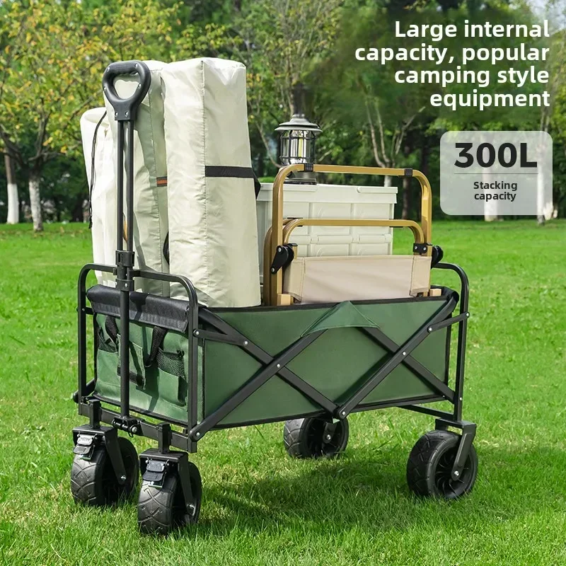 

Camper Carts Outdoor Fishing Camp Carts Foldable Camping Small Trailers