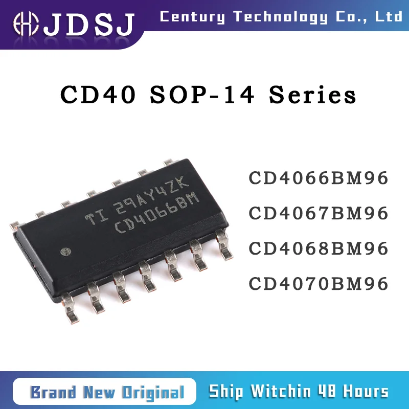 

10PCS/100PCS CD4066BM96 CD4067BM96 CD4068BM96 CD4070BM96 SOP14 Brand New Original Chip