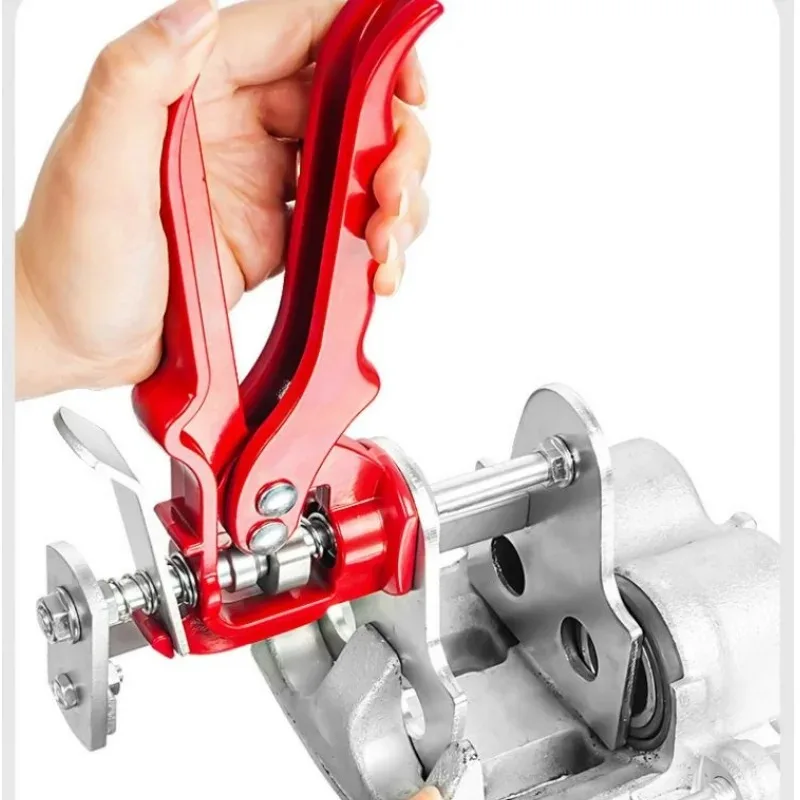 Speedy Brake Pad Spreader Brake Caliper Compression Tool Carbon Steel Disc Dual Pistons Car Repair Tool