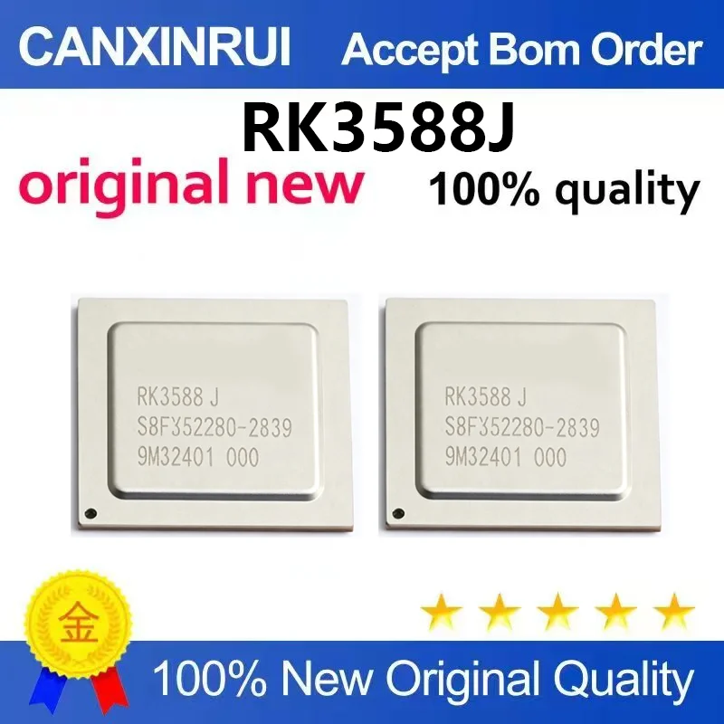 （5pcs-100pcs）Original genuine RK3588J packaged FCBGA 1088L microcontroller chip