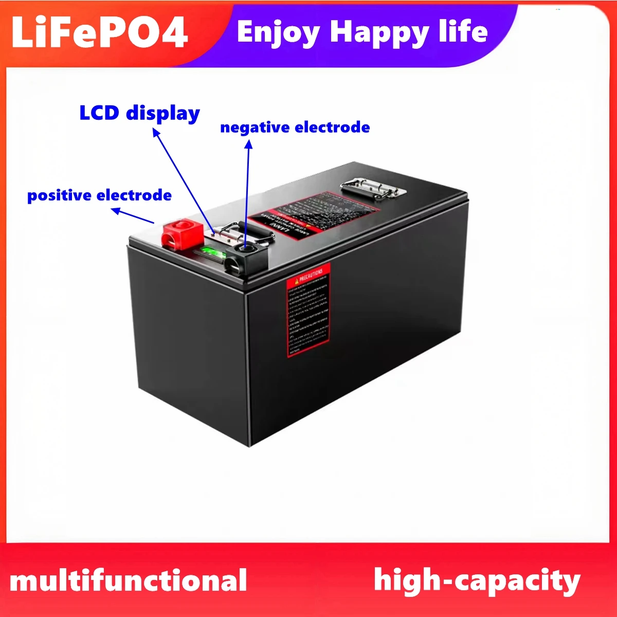 24V 500Ah LiFePO4 Solar Battery Replacement Smart BMS 6000+ Cycles Grade a Cells App Monitoring for Renewable Energy Systems