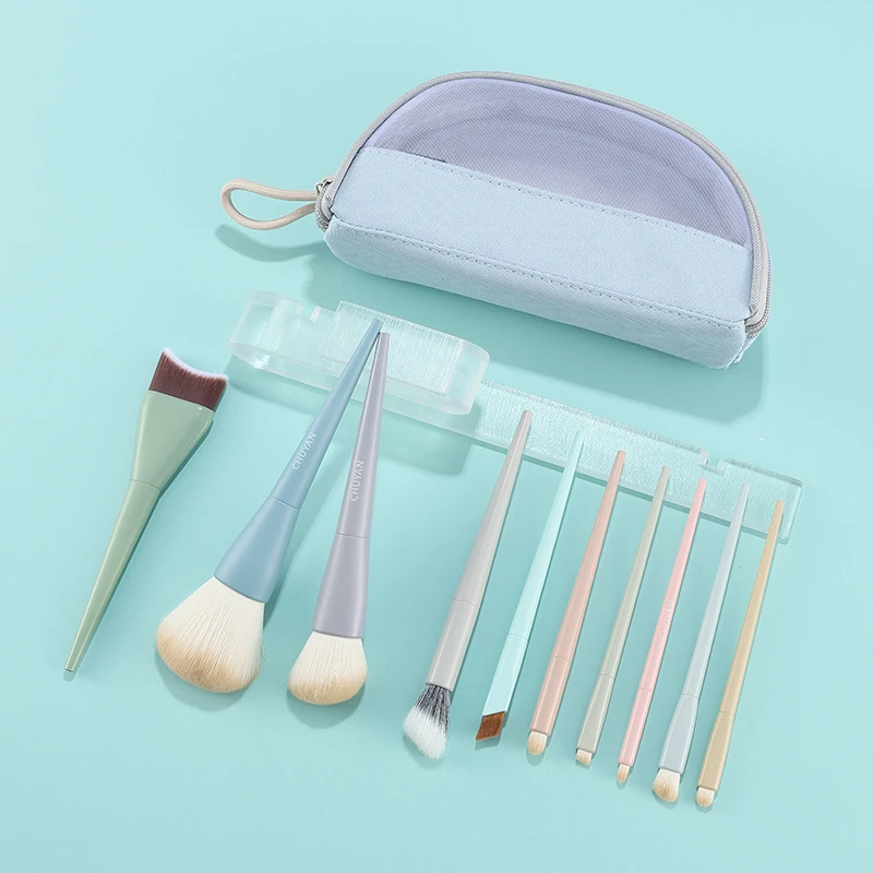 

ENERGYSpecial Series Portable High-Value 10-Piece Set Brush Set New Arrival Colorful Brushes Easy to Carry Full Set