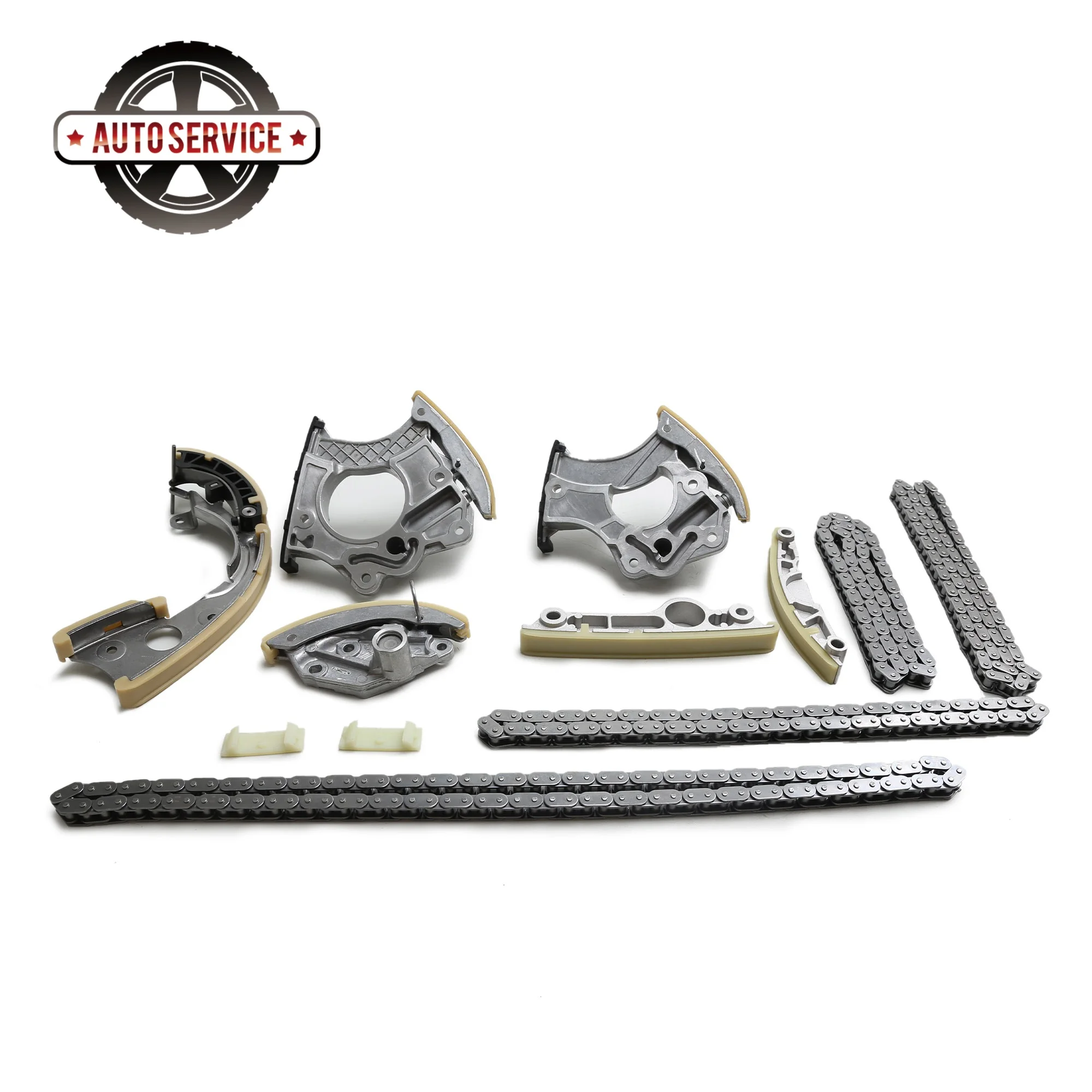 12-Piece Set Timing Chain Tensioner Kit Fit For A4 A5 A6 A7 A8 Q5 Q7 3.0T  Touareg 3.0T 06E109465AS 079109507T 06E109507D