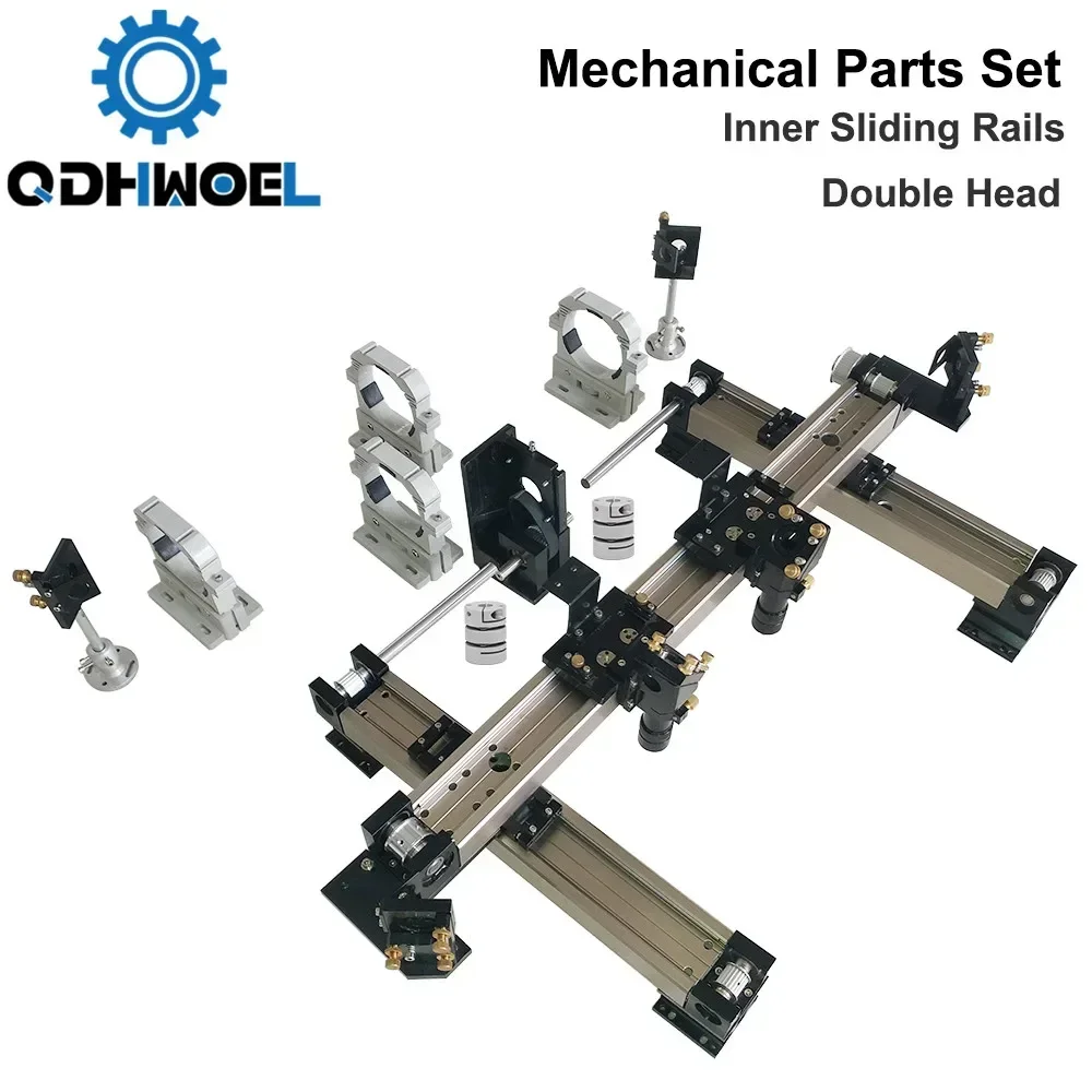 مجموعة الأجزاء الميكانيكية بالليزر 900*600 مللي متر مجموعات القضبان المنزلقة الداخلية قطع الغيار لتقوم بها بنفسك 9060 CO2 آلة قطع النقش بالليزر